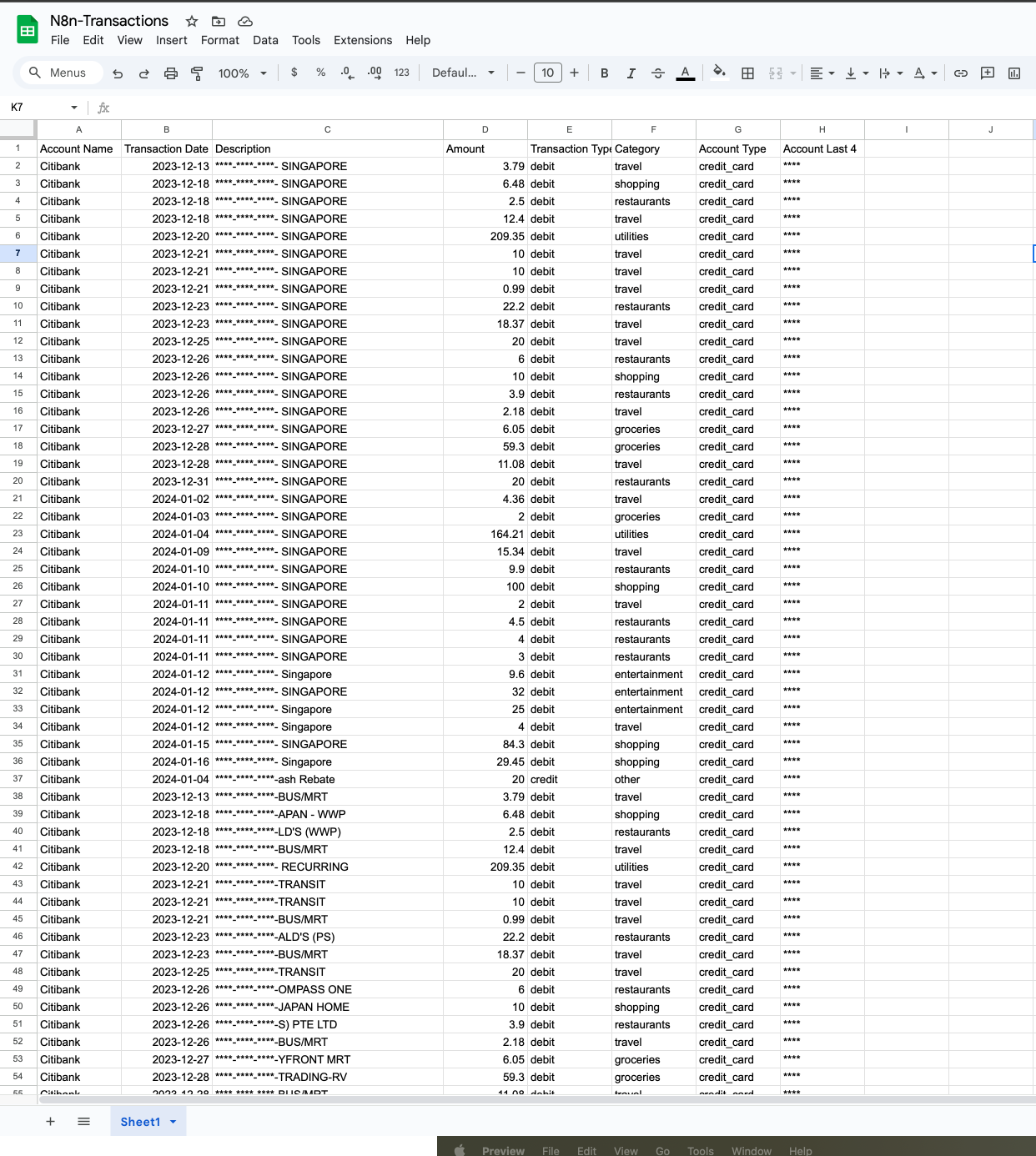 n8n-credit-card-transaction-tracker-output.png prasadct.com
